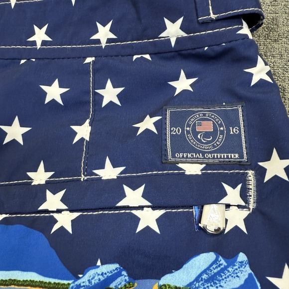 Polo Ralph Lauren Team USA 2016 Rio Olympic Paralympic Swimtrunks Men's 30 NWT - Picture 7 of 10